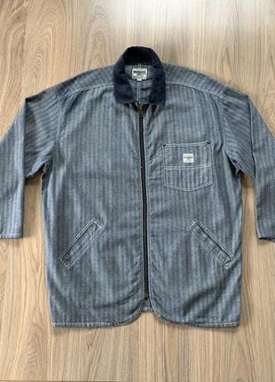 Мужская винтажная хлопковая куртка big star sunforized