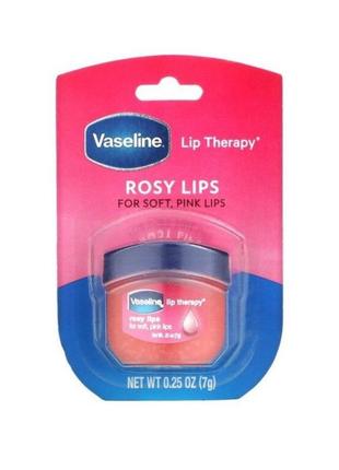 Vaseline 
бальзам для губ lip therapy, «розовые губы», 7 г1 фото