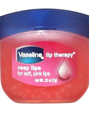 Vaseline 
бальзам для губ lip therapy, «розовые губы», 7 г3 фото