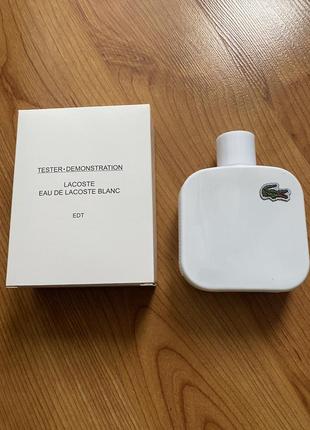 Lacoste eau de l.12.12 blanc (тестер) 100 ml.