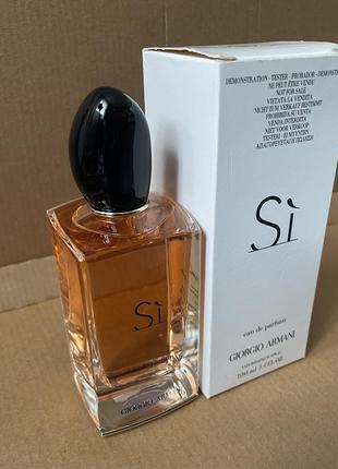 Giorgio armani si edp парфюмированная вода 100ml3 фото