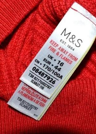Marks& spencer красивий теплий светр з вовною в складі6 фото