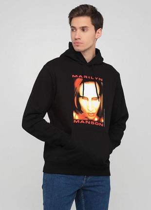 Топове нове худі мерч мерлін менсон h&m x marilyn manson