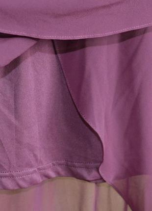 Фіолетова максі спідничка h&m2 фото