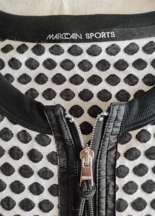 Marc cain sports кофточка кардиган жакет на молнии, размер 3 (м).2 фото