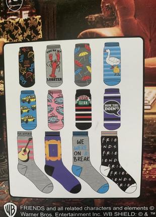 Подарунковий набір шкарпеток friends3 фото