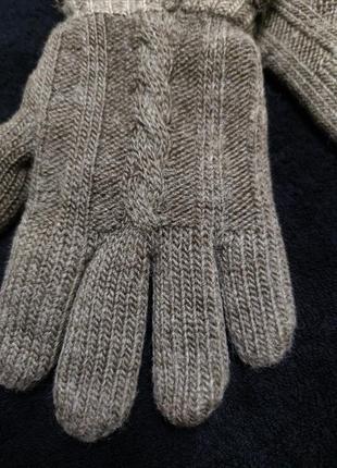 Шерстяные теплые перчатки roeckl /7216/3 фото