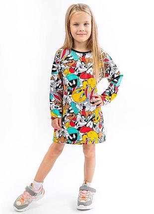Сукня довгий рукав туніка грот мультфільмів