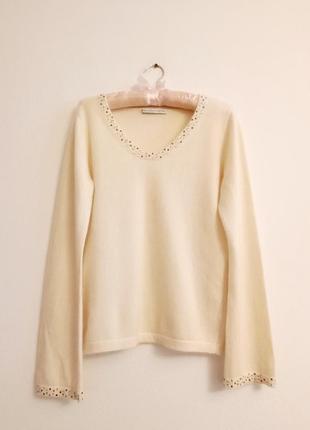 Брендовий светр джемпер з ніжного кашеміру belinda robertson
