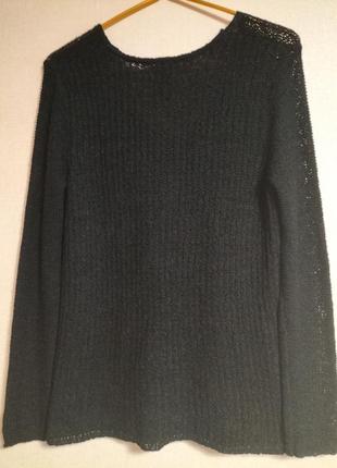 Чорний жіночій светр джемпер8 фото