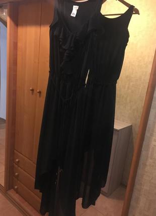 Вечернее шифоновое платье,длинное нарядное платье2 фото