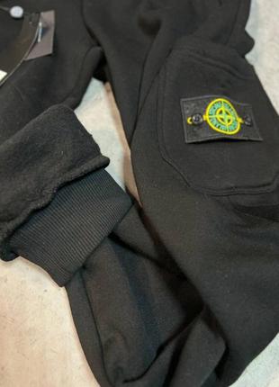 Брендові чоловічі спортивні штани стон айленд / якісні штани stone island на кожен день5 фото