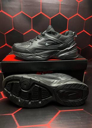 Кроссовки топ качество nike m2k tekno full black