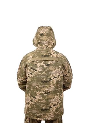 Зимова чоловіча тактична куртка (бушлат) в кольорі піксель8 фото