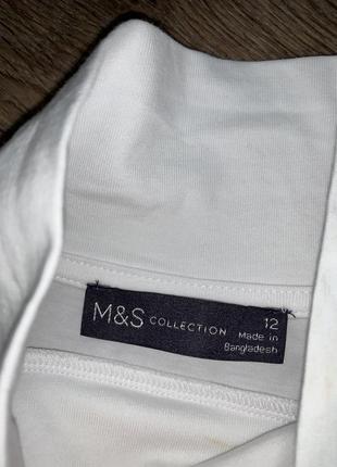 Bangladesh! женская фирменная хлопковая водолазка- гольф marks & spencer.5 фото