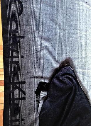 Плотный большой двухсторонний палантин / шарф /шаль.