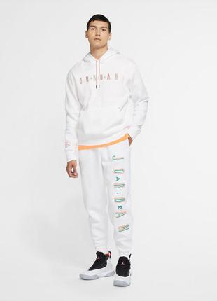 Спортивні штани nike air jordan sweatpants ck9581-100 sport dna hbr оригінал3 фото