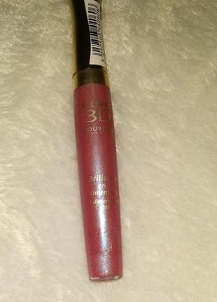 Bourjois, effet 3d. блиск для губ, №6 відтінок.
