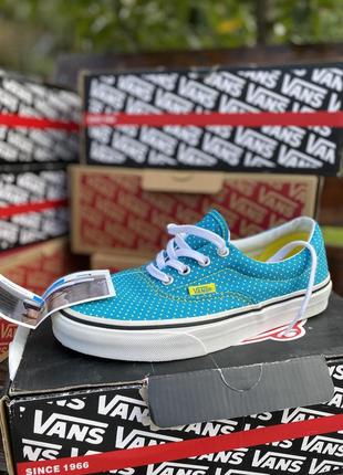 Vans кеди жовто блакитні1 фото