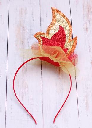 Обруч для образу вогник, іскра, іскорка на свято