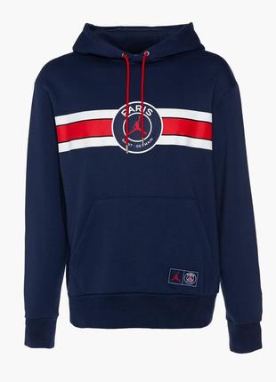 Толстовка nike dj3928-410 m j psg fleece po  оригінал1 фото