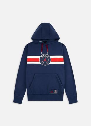 Толстовка nike dj3928-410 m j psg fleece po  оригінал7 фото