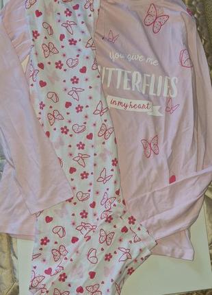 Крута піжама,  трикотаж цупкий і м’який, 100% бавовна,