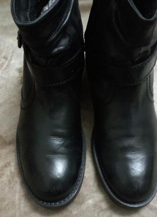 Сапоги ботинки фирменные  кожа жен.41р.clarks индии5 фото