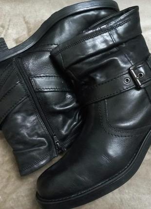 Сапоги ботинки фирменные  кожа жен.41р.clarks индии4 фото