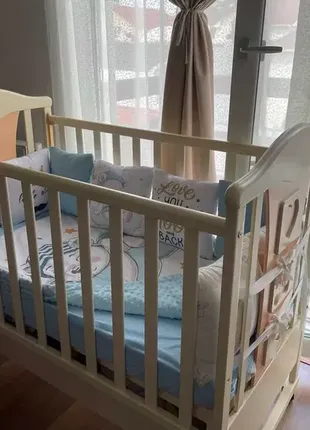 Дитяче ліжичко (кроватка) для малюка1 фото