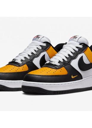 Оригінальні кросівки nike air force 1 low black university | dq7775-700