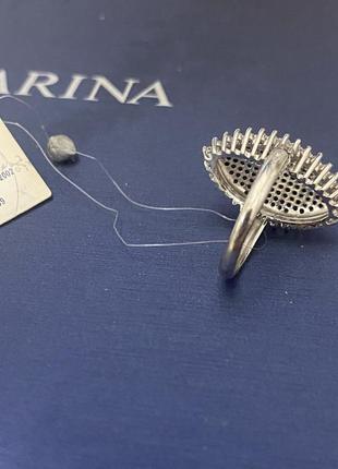 Перстень /кільце/кольцо срібло з фіанітами бренд zarina8 фото
