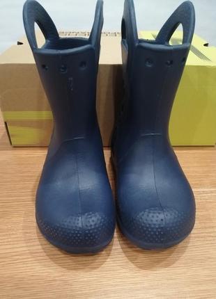 Резиновые сапожки crocs 3