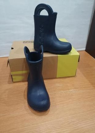 Резиновые сапожки crocs 2