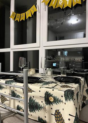 Скатертина водовідштовхуюча з тефлоновим покриттям