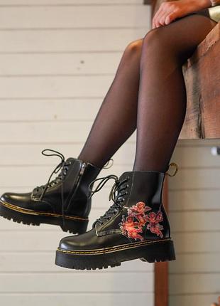 Жіночі ботінки dr. martens jadon женские ботинки мартенс