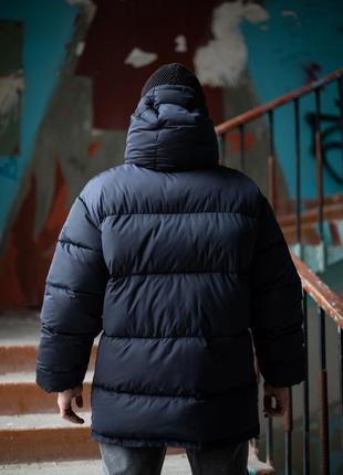 Зимова куртка "heat" синя4 фото