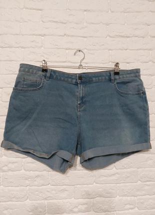 Фирменные джинсовые стрейчевые шорты