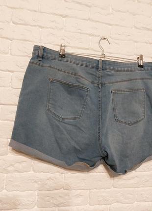 Фирменные джинсовые стрейчевые шорты2 фото