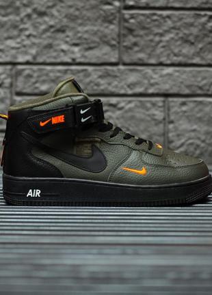 Зимові чоловічі кросівки nike air force, мужские зимние кроссовки найк3 фото