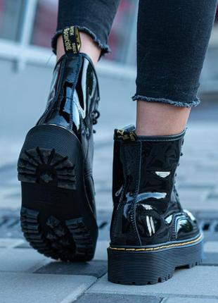 Жіночі ботінки dr. martens jadon женские ботинки мартенс9 фото