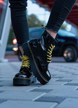 Жіночі ботінки dr. martens jadon женские ботинки мартенс6 фото