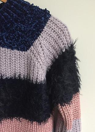 Свитер кофта джемпер пуловер пушистый only