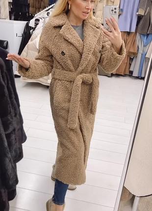 Шуба тедди шерсть