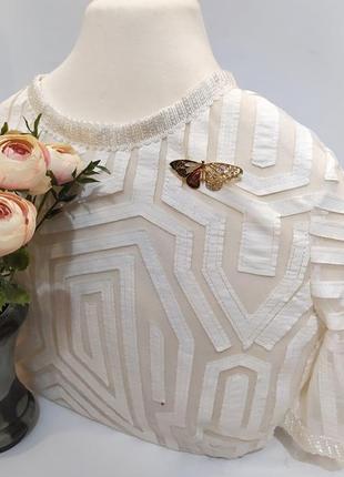 Брошь бабочка, насекомые