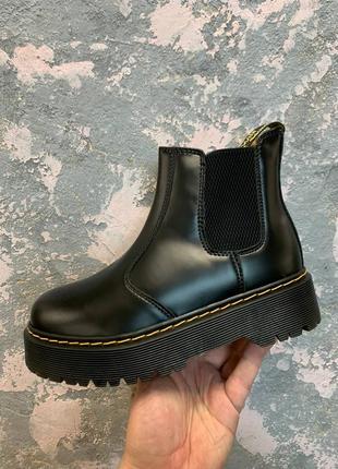 Жіночі ботінки dr. martens jadon женские ботинки мартенс зимние