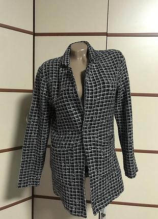 Подовжений жакет піджак