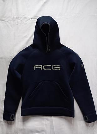 Винтажное худи nike acg spellout center logo scuba / ninja hoodie vintage (идеальное состояние) неопрен флис 6