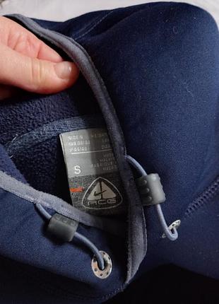 Винтажное худи nike acg spellout center logo scuba / ninja hoodie vintage (идеальное состояние) неопрен флис 7
