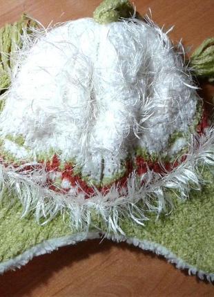 Набор шарф и шапка зимние для девочки ambra4 фото